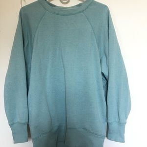 aerie oversized crew neck